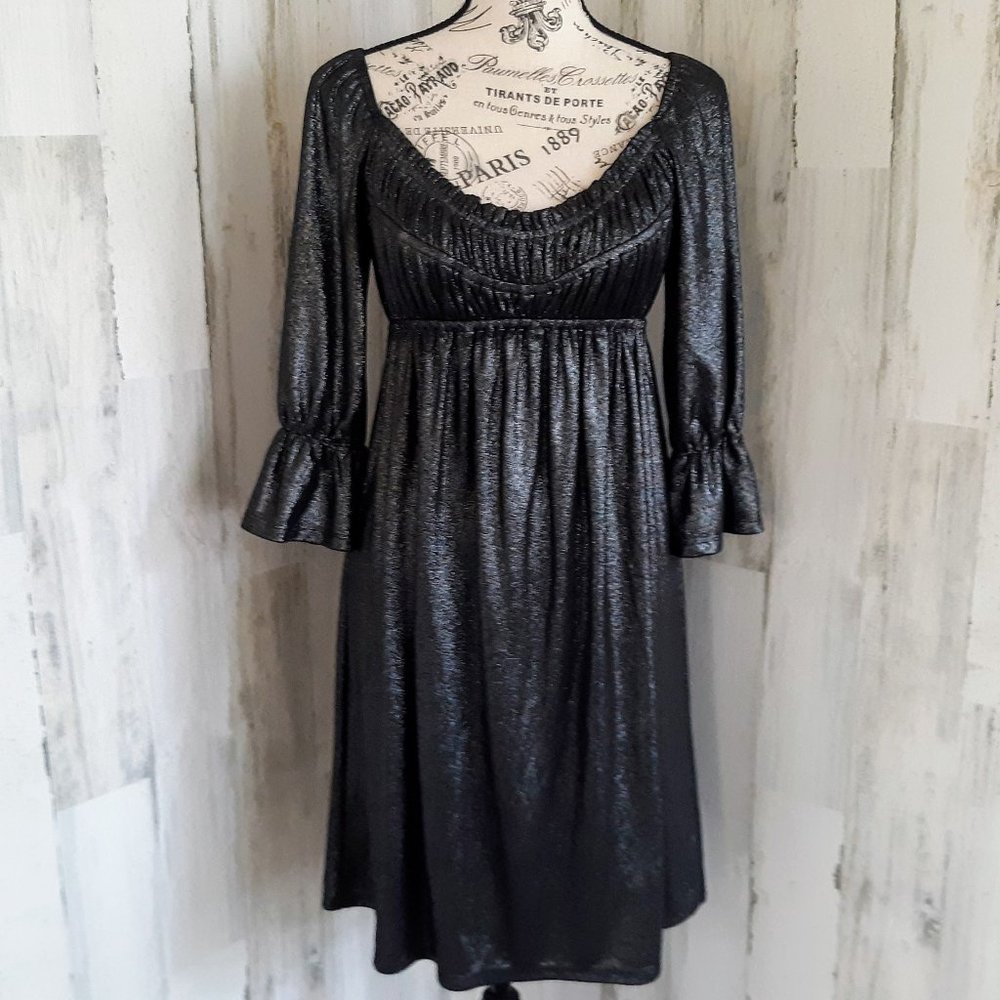 MUSE SHIMMER EMPIRE GODDESS WAIST DRESS